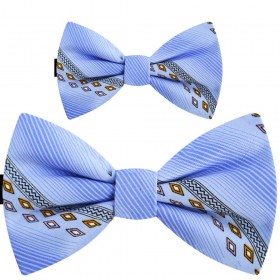 Set papioane tată fiu, bleu, romburi